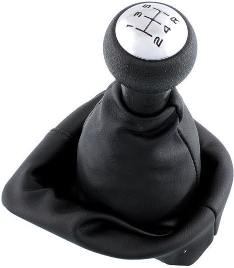 Shift Knob for Mazda 5 Peugeot 307 2001-2008 Black