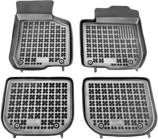 Sahler Set of Front and Rear Mats 4pcs Tray Type for Audi A3 Mazda 2 1996-2003 Black