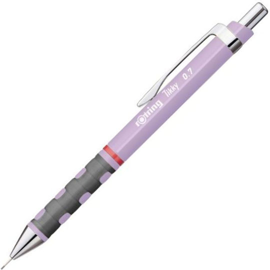 Rotring Tikky Μηχανικό Μολύβι 0.7mm Κατάλληλο για Σχέδιο 1τμχ Μωβ