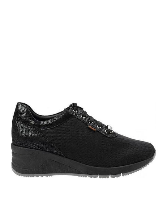 Ragazza Damen Sneakers Schwarz