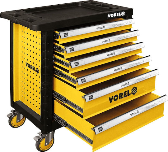 Vorel Rollbar Metallisch Werkzeugkiste
