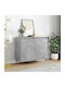 Cabinets Wall Gray 2pcs 40x35x70cm