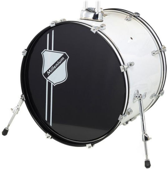 Millenium Μπότα Ντραμς Focus 20" x 16" White