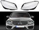 Mercedes-Benz C Class Front Lights 2014-2019 Set of 2 Pieces