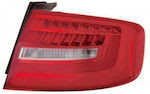 Prasco Right Taillights Led for Audi A4 1pc