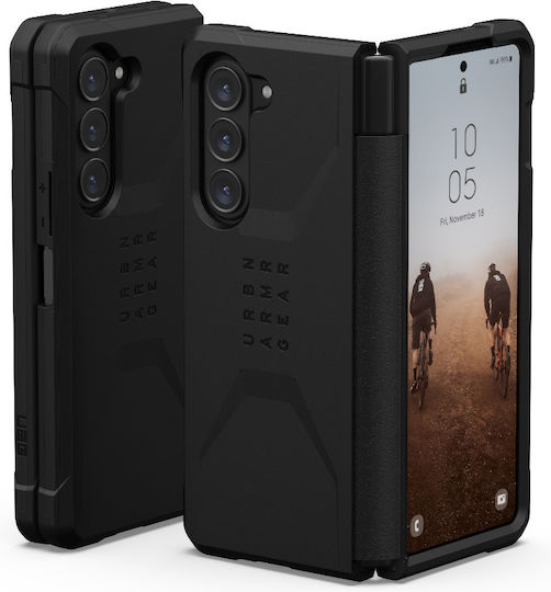 UAG Civilian Back Cover Σιλικόνης / Πλαστικό 2mm Μαύρο (Samsung Galaxy Fold 5)