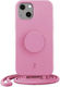 Just Elegance Popgrip Back Cover Silicone with Strap Pastel Pink (iPhone 14 Plus)