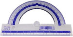 Pratel Plastic Transparent Protractor 10cm