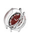 Carcasă de Silicon în culoarea Argintiu pentru Galaxy Watch6 Classic 47mm - Ceas Galaxy Watch6 Classic 47mm