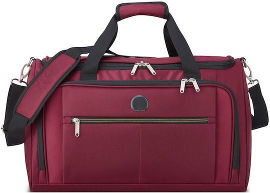 Delsey Pin Up Series Sack Voyage Burgundy Fabric L50xW30xH30cm