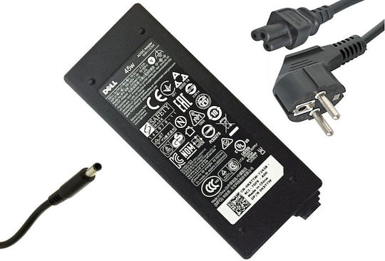 Dell Laptop Charger 65W 19.5V 3.34A for Dell with Detachable Power Cord