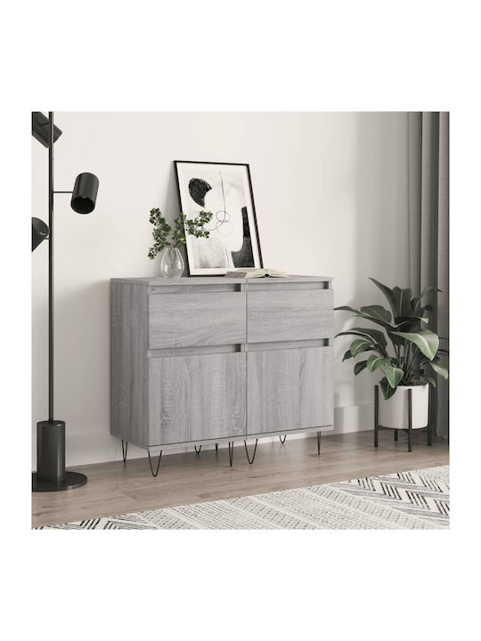 Wooden Buffet Gray L40xW35xH70cm