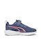 Puma Παιδικά Sneakers High All Day Active Μωβ