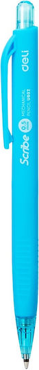 Deli Mechanischer Bleistift Kunststoff 5mm mit Radiergummi Blau