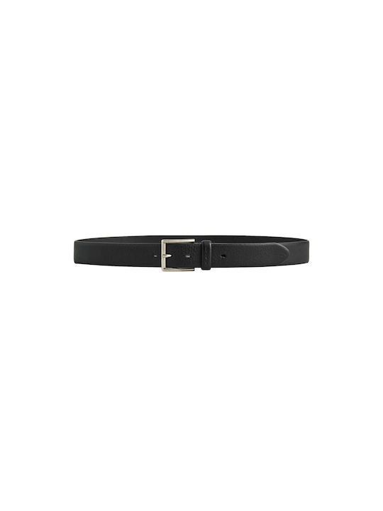 Men's Leather Belt Black