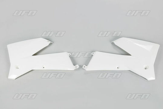 UFO Motorrad-Kühlerschutz KTM 125 EXC Weiß