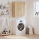 vidaXL Badezimmerschrank B69.5xT34xH90cm Sonoma