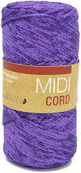 Handibrand Midi Cord Macrame Two-Tone Purple 13...