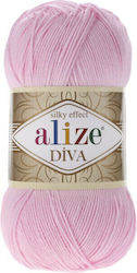 Alize Fir de tricotat Diva Roz 350m 100gr