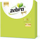 Zebra Serviette Luxus 2F Goldene 33x33cm 45 Stück Stück