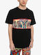 T-shirt Μαύρο