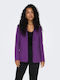 Only Women's Blazer Purple
