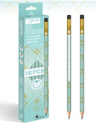 Yalong Pencil HB Light Blue