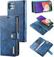 DG.MING Detachable Wallet Δερματίνης Μπλε (Galaxy A22 5G)