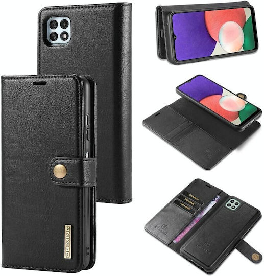 DG.MING Detachable Wallet Δερματίνης Μαύρο (Galaxy A22 5G)