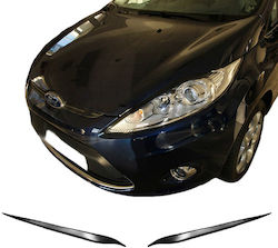 Motordrome Front Headlights Eyebrows for Ford Fiesta for Mazda 2 / 6