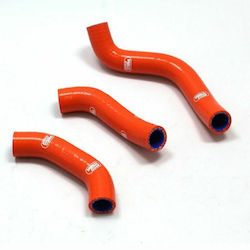 Samco Sport Set Silicone Motorcycle Engine Hoses for KTM 450 SX-F Orange