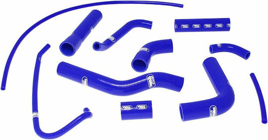 Samco Sport Yamaha YZF-R6 Silikonkette Für Motorradmotorhaube Blau