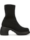 Malaya Thelma Women's Ankle Boots with Medium Heel Black