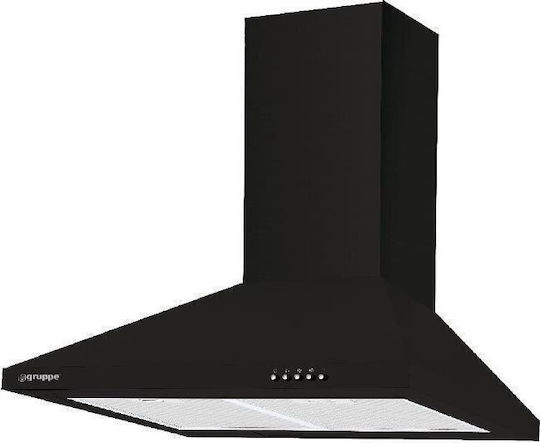 Gruppe Ombrello 60 Chimney Vent Hood 60cm Black