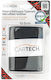 Cartech Car Steering Wheel Cover Tailored with Diameter 38cm Microfiber Black with Black Stitching