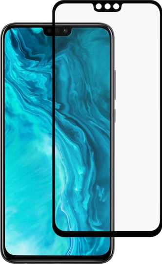 Full Glue Full Face Tempered Glass Μαύρο (Honor 9X Lite)