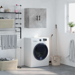vidaXL Cabinet de baie L60xA31xÎ60cm Gri