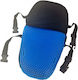 Ventilated Anatomical 3D Silicone Black Motorcycle Seat Cushion