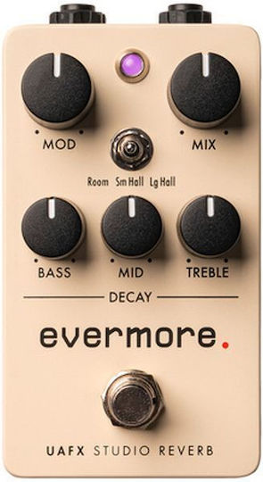 Universal Audio UAFX Evermore Studio Πετάλι Effect Reverb Ηλεκτρικής Κιθάρας