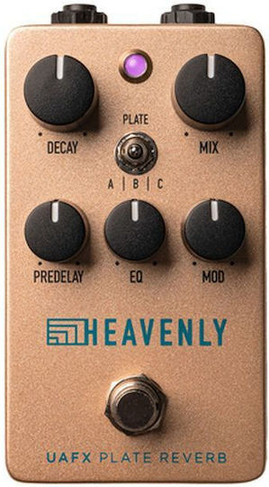 Universal Audio UAFX Heavenly Plate UA/EM/000130 Pedals Effect Reverb Electric Guitar