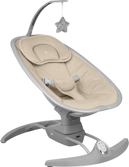 Kikka Boo Electric Baby Relax Side to Side Spinny with Music Beige for Child up to 9kg