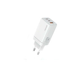 Usams Ladegerät ohne Kabel GaN mit USB-A Anschl...