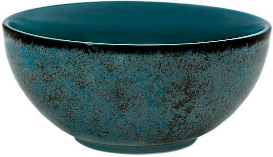 Oriana Ferelli Serving Bowl Round made of Porcelain Green with Diameter 15.5cm 6pcs