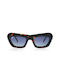 OJO Sunglasses Maso Γυναικεία Γυαλιά Ηλίου με Καφέ Ταρταρούγα Κοκκάλινο Σκελετό και Μπλε Ντεγκραντέ Polarized Φακό 44OCL33114