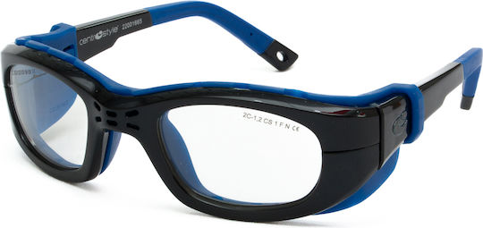 Centrostyle Men's Blue Acetate Prescription Eyeglass Frame F0257 242
