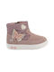 Primigi Kids Suede Boots with Zipper Pink