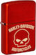 Zippo Harley-Davidson Запалка Пламък в Червен Цвят
