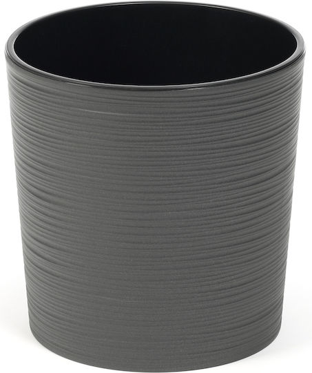 Lamela Malwa Topf Kunststoff Graphite 25x25x25.3cm.