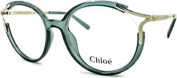 Chloe Weiblich Metallisch Brillenrahmen Gray CE 2692 405