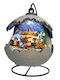 Crăciun Glob de Zăpadă 28.5x21.5x29.5cm 1buc